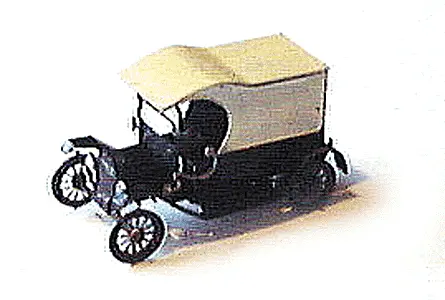 American Light Trucks - 1913 Ford Model T Delivery Van - Kit (Etched Metal) -- Pkg(2) (462-2017) 1