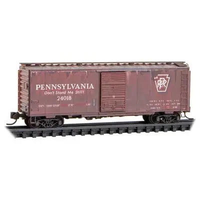 Pennsylvania Railroad #24018 (Weathered, Tuscan, Shadow Keystone, Don't Stan 1