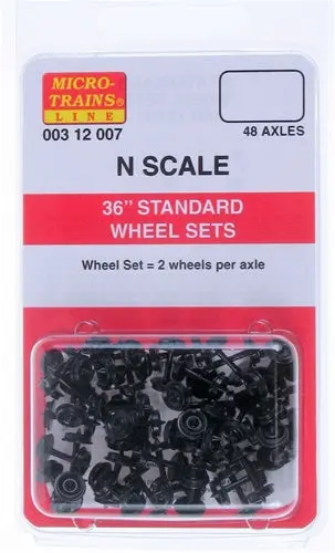 Walthers 36" Standard Wheelsets (Nonmagn (489-312007) 1