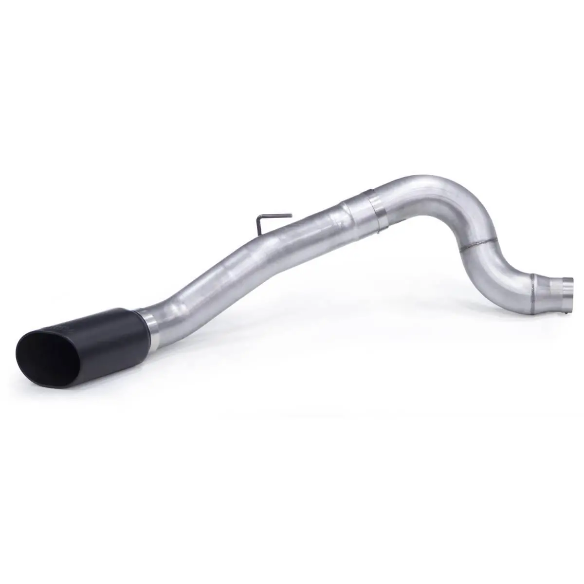 Monster Exhaust System 5-Inch Single S/S-Black Tip Ccsb For 13-18 Ram 2500/3500 Cummins 6.7L Banks Power 1