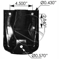 1985-1996 Chevy / Gmc 1/2 Ton, 3/4 Ton, 1 Ton Pickup 2Wd 4Wd - Rear Of Rear Hanger 1