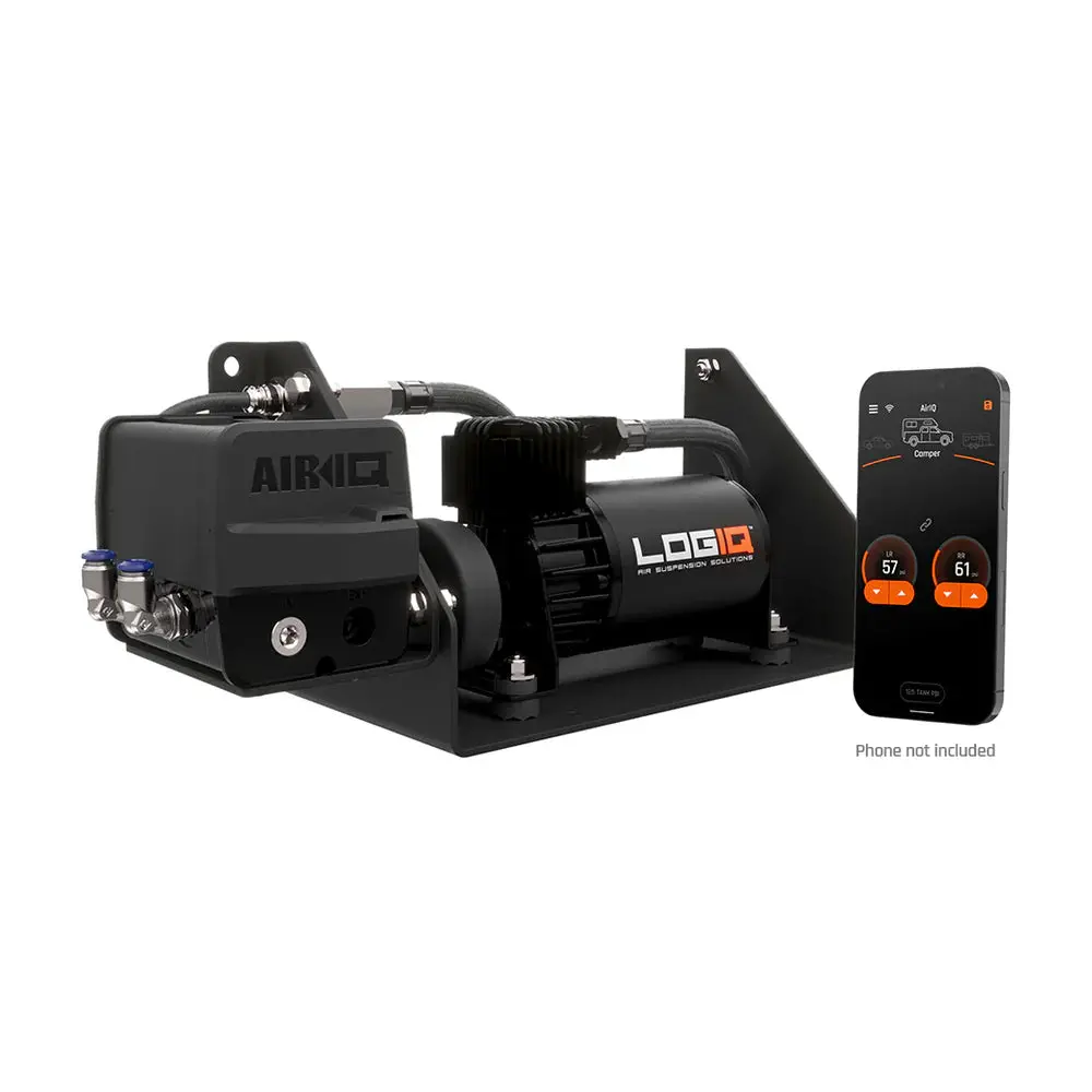 Logiq Airiq Hd2 2-Channel Air Management W/ Heavy Duty Air Compressor 1