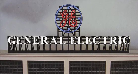 General Electric Animated Neon Billboard (502-2781) 1