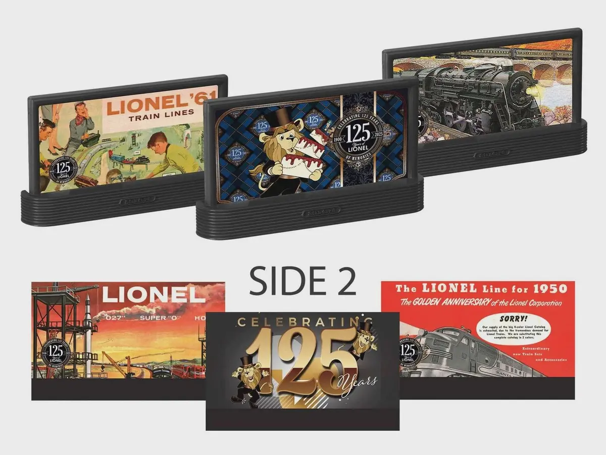 Lionel 125Th Anniversary Billboard Pack   (Lnl2530050) 1
