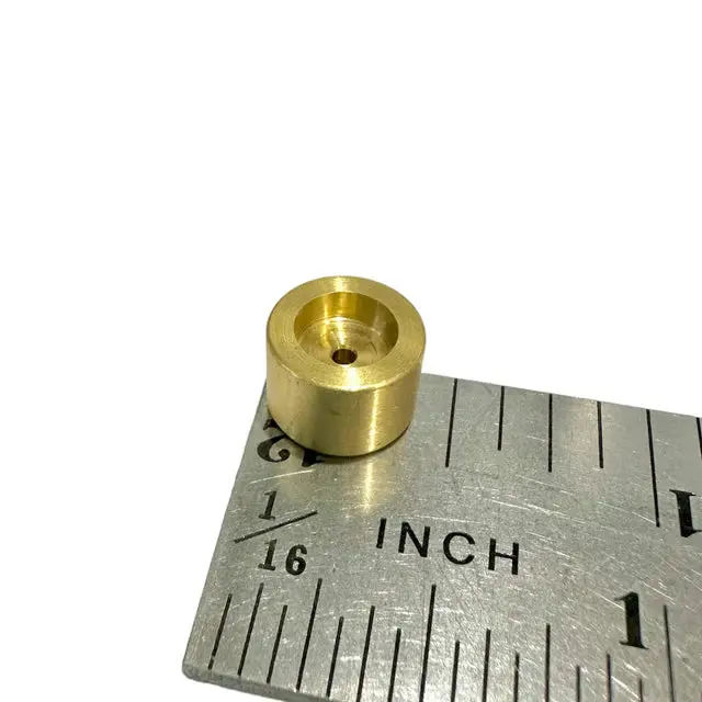 Northwest Shore Brass Flywheel -- For 1.5Mm Shaft, 10Mm Outside Diameter X 7Mm Length  (53-4006) 1