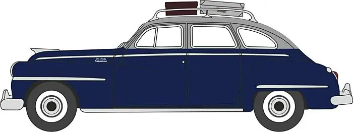 Oxford Diecast 1946-1948 Desoto Suburban Sedan -  (553-87Ds46004) 1