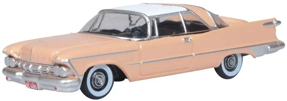 Oxford Diecast 1959 Imperial Crown 2-Door Hardtop - Assembled -- Persian Pink    (553-87Ic59001) 1