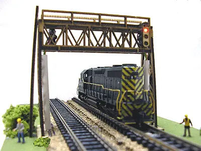 N-Double Track Signal Bridge Kit N Scale (554-102) 1