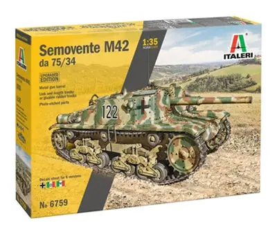 Italeri 1:35 Semovente M42 Da 75/34 Upgraded   (Ita556759) 1