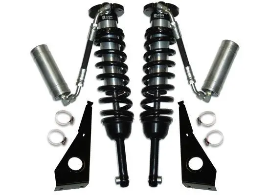 Icon Vehicle Dynamics 2005 - Current Tacoma/03-09 4Runner Remote Reservoir Front Coil-Over Shock Kit 1
