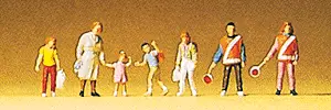 Preiser  Pedestrians -- School Crossing Patrol   (590-79109) 1