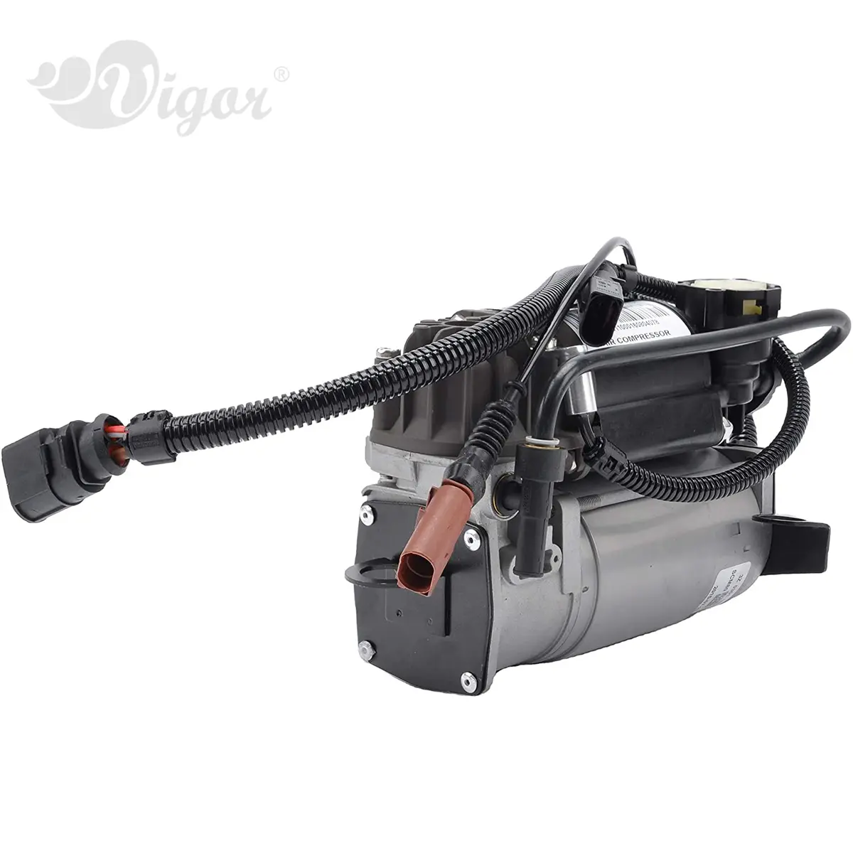 Vigor Air Suspension Compressor Pump For Audi A8 S8 2002-2010 - Oem 4E0616007b, 4E0616005f 1