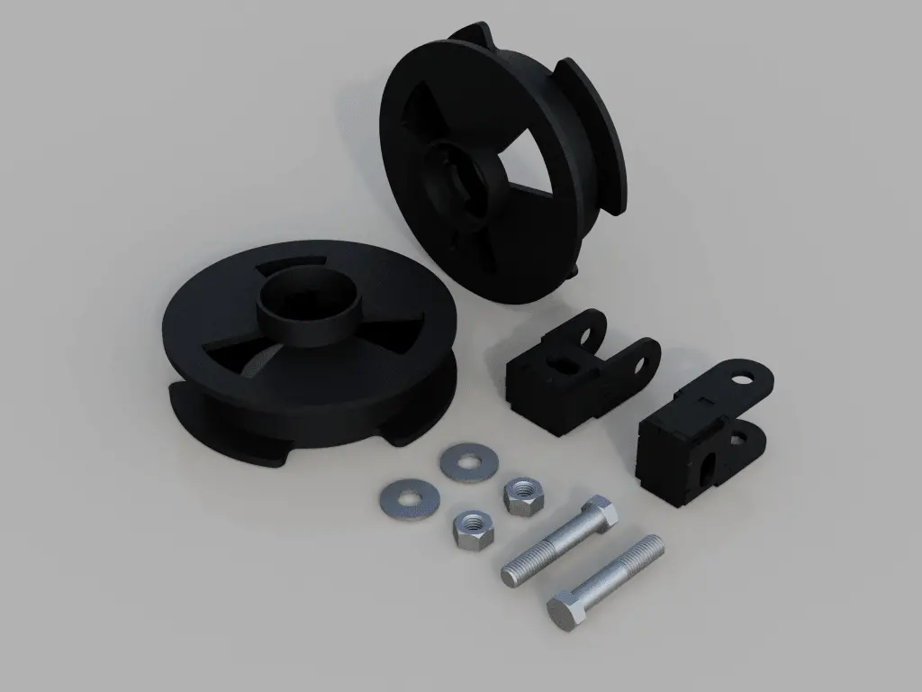 Traxda 2014-2026 Dodge Ram 2500 4X4 - 2" Rear Lift 1