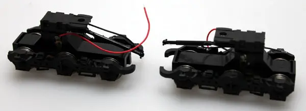 Bachmann Truck-Black W/Drive Shafts /Pair (Ho Sd40-2)   (6090X-00G01-Pr-B) 1