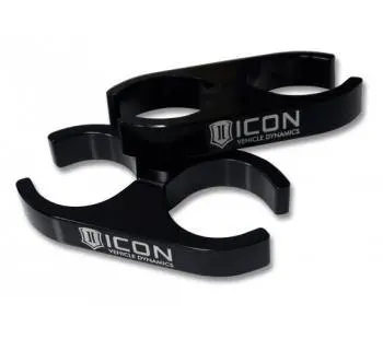 Icon Vehicle Dynamics 2.0 Aluminum Series Shock Reservoir Clamp Kit - 2.0 To 2.0 1