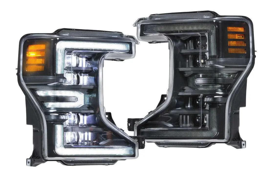Morimoto Ford Super Duty (20-22): Xb Led Headlights (White Or Amber Drl)) 1
