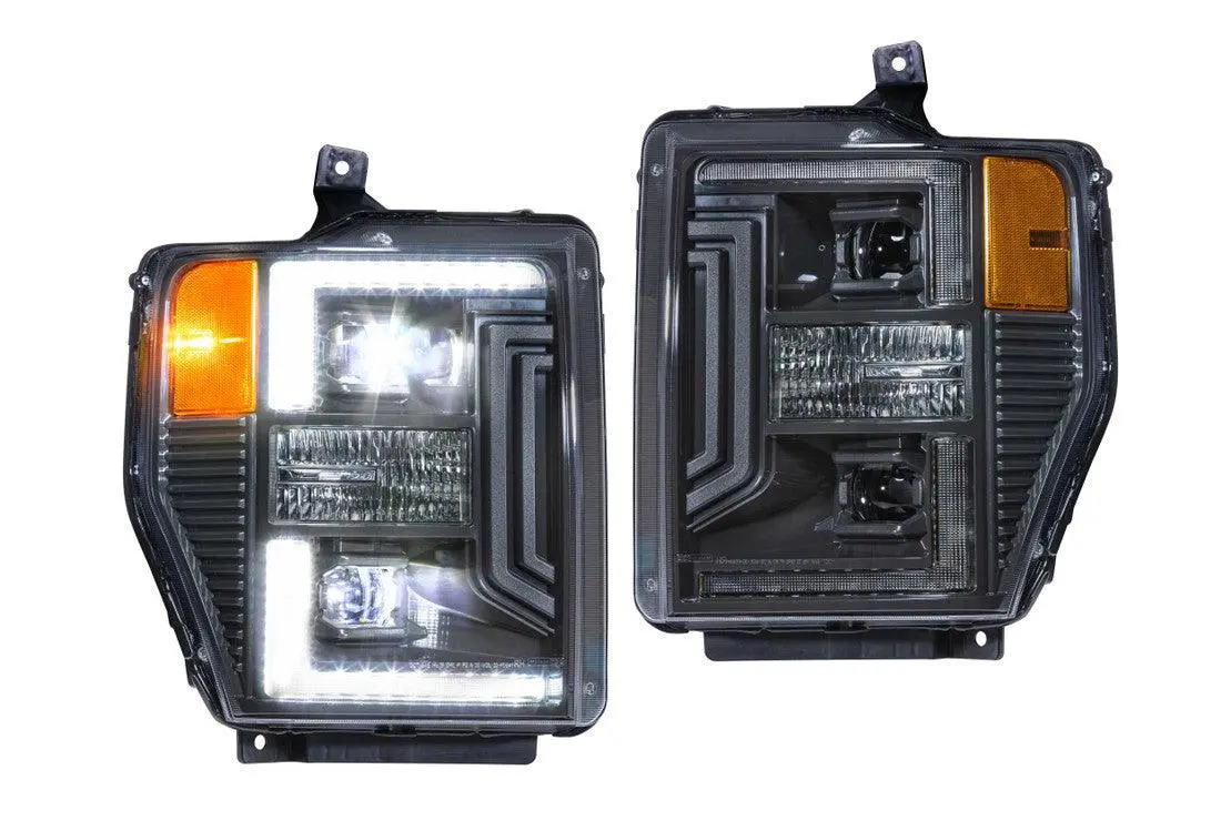 Morimoto Ford Super Duty (08-10): Xb Hybrid Led Headlights 1