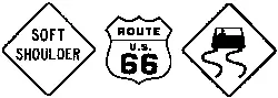 Route Sign Set (643-201) 1