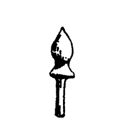 Scale Structures Small Finial   (650-2021 1