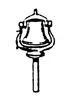 Scale Structures Bell W/Bracket (650-2495) 1