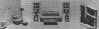 Scale Structures Living Room (650-7217) 1