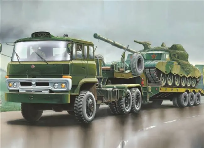 1/35 Vehicle-Chn 50T Tank Transporter   (Jtm700201) 1