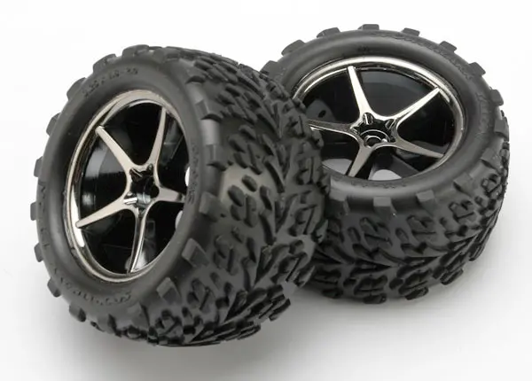 Traxxas T&W Gemini Blk Chrm/Talon Tir   (Tra7174a) 1
