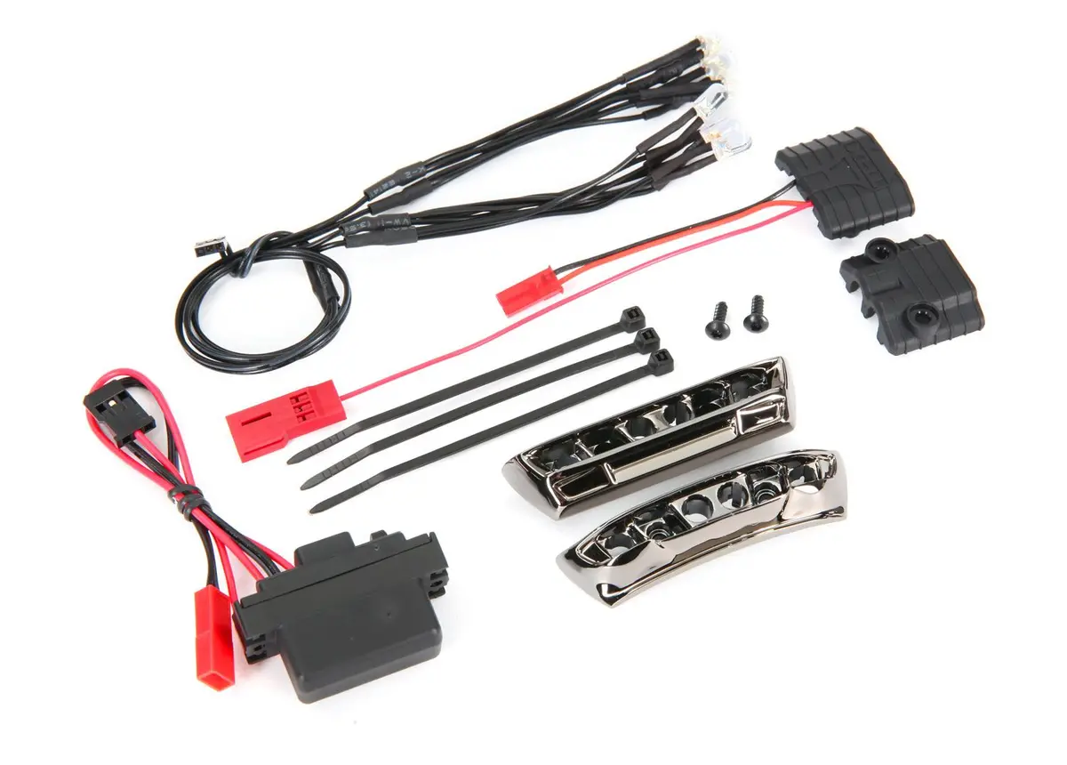 Traxxas Complete Led Light Kit (Red) (2) (1/16 E-Revo)   (Tra7185a) 1