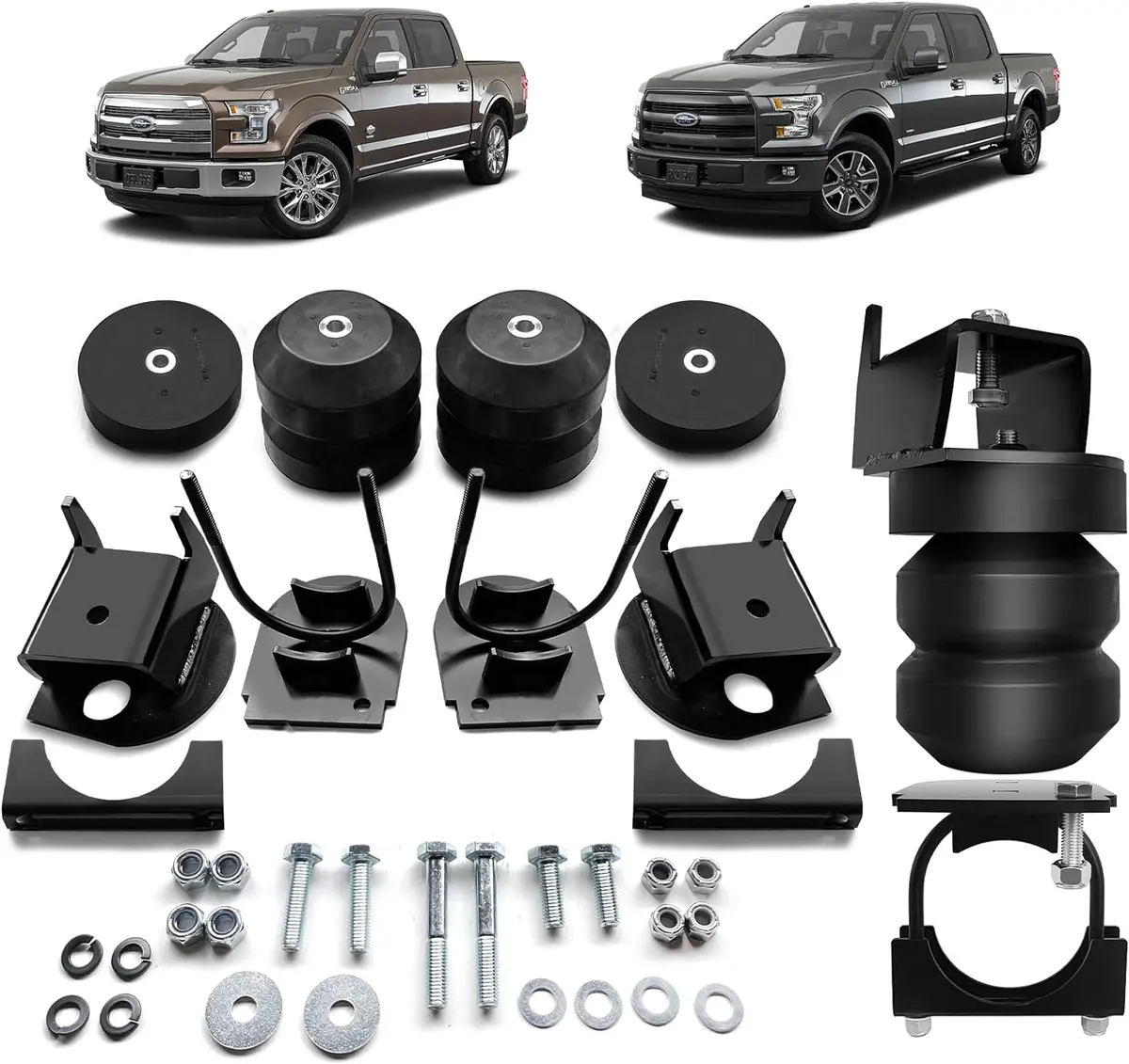 Vigor Rear Air Spring Kit For Ford F-150 2015-2022 2Wd/4Wd - Oem Fr1504e 1