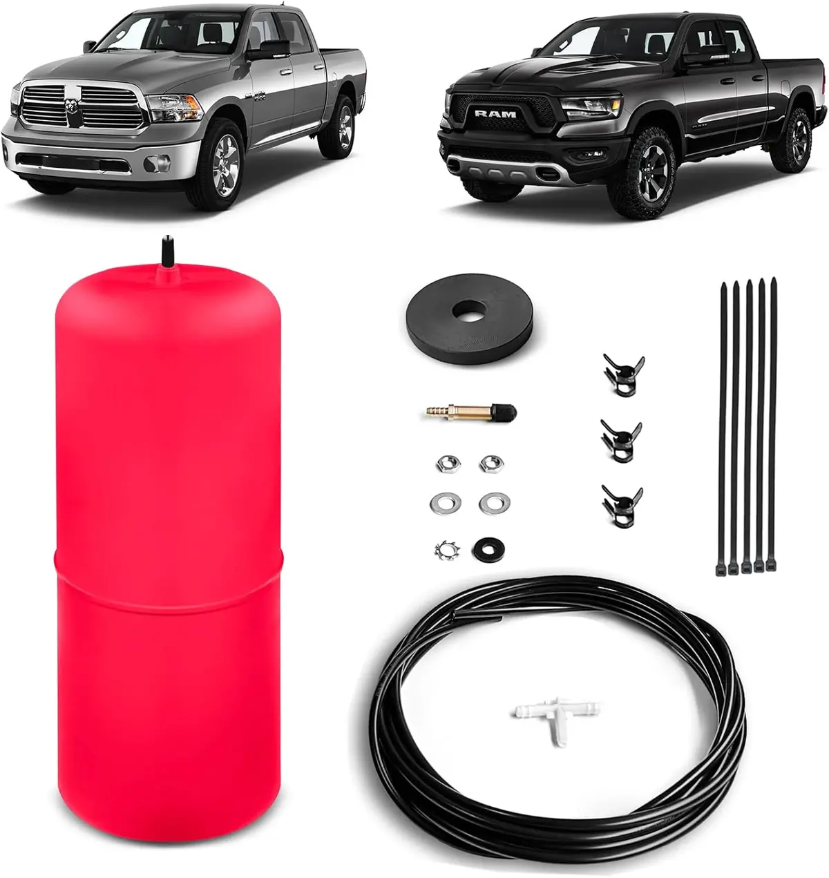 Vigorlift 1000 Rear Air Suspension Spring Kit | Ram 1500/1500 Classic 2009-2023 | Vigor Oem 60818 1