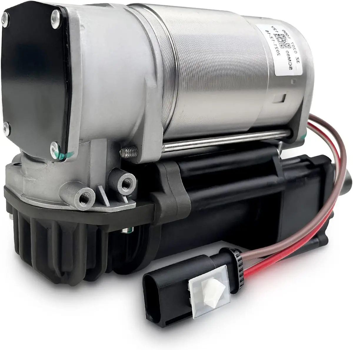 Vigor Air Suspension Compressor Pump For Bmw X5 X6 2012-2019 - Oem 37206850555, 37206875177 1