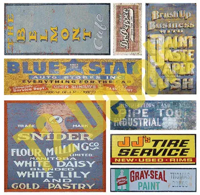 Ghost Signs #008 (721-Osghos008) 1