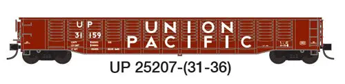 Trainworx Union Pacific #6 (Boxcar Red, White) (744-2520736) 1