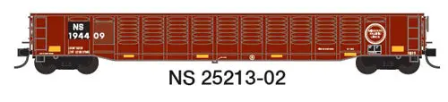 Trainworx Norfolk Southern #2 (Ex-Missouri Pacific, Restenciled; Boxcar Red) (744-2521302) 1