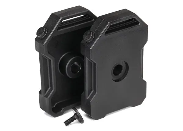Traxxas Fuel Canisters (Black) (2)/ 3X8 Fcs (1) (Tra8022t) 1