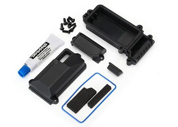 Traxxas Trx-4 Sealed Receiver Box With Hardware   (Tra8224) 1
