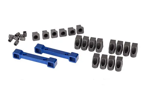 Traxxas Mounts, Suspension Arms, Aluminum (Blue-Anodized) (Tra8334x) 1