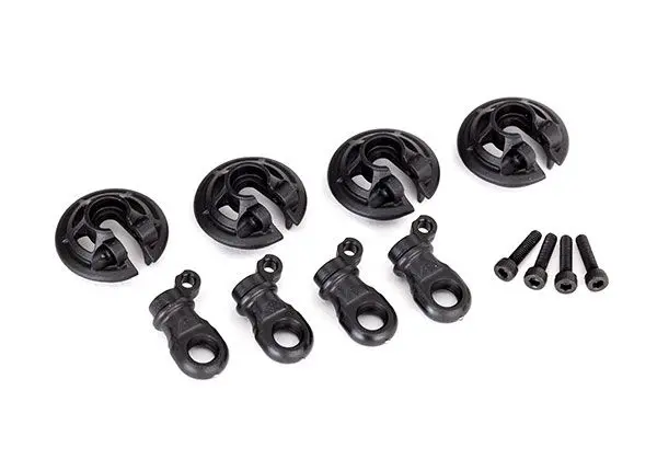 Traxxas Spring Retainers Lwr Captured   (Tra8459) 1