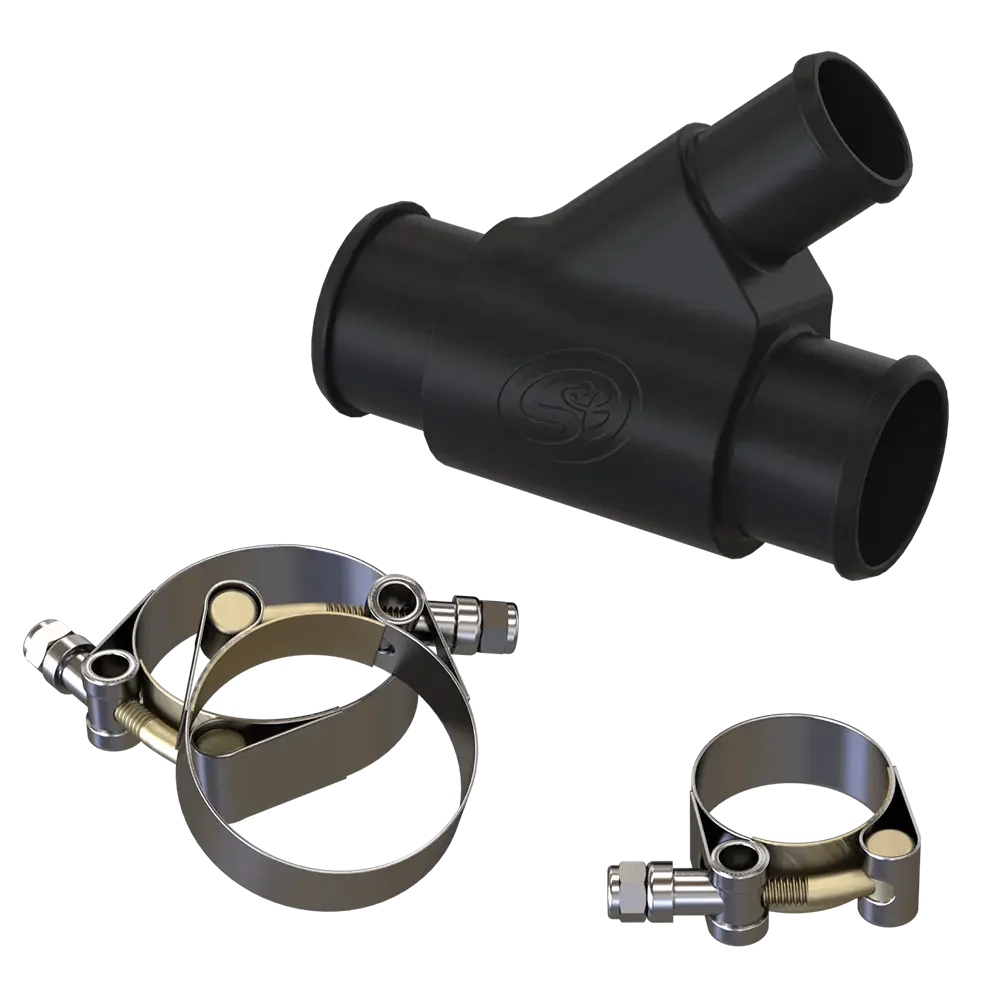S&B Aluminum Coolant Y Pipe For 2013-2015 Dodge Ram Cummins 6.7 Dual Radiator 1