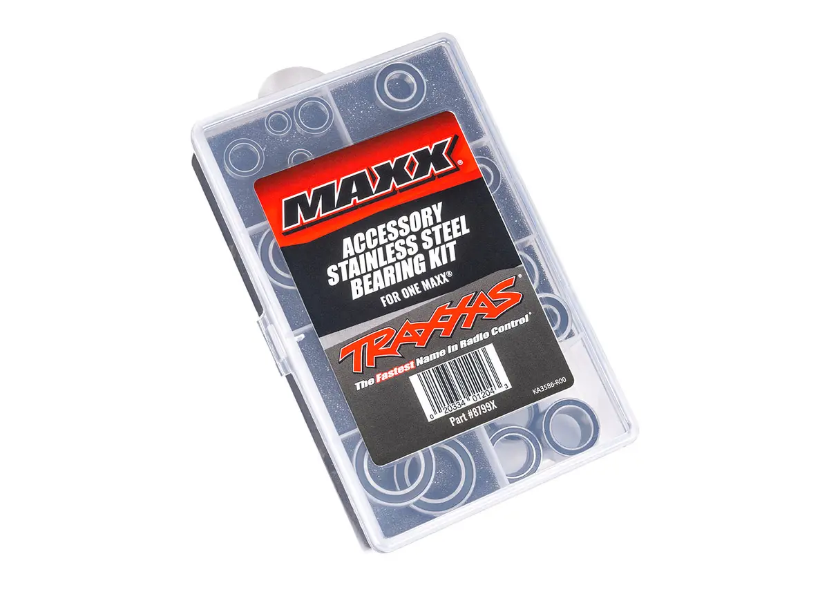 Traxxas Maxx Stainless Bearing Kit   (Tra8799x) 1