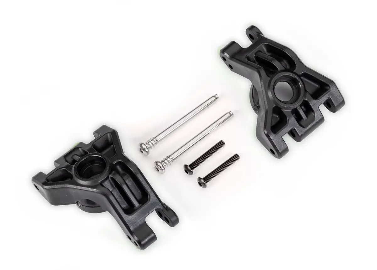 Traxxas Hoss/Rustler/Slash 4X4 Extreme Heavy Duty Hub Carriers (Black) (2)   (Tra9050) 1