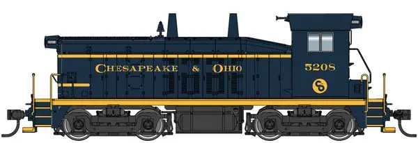 Walthers Emd Nw2 Dcc C&O #5208 (910-20613) 1