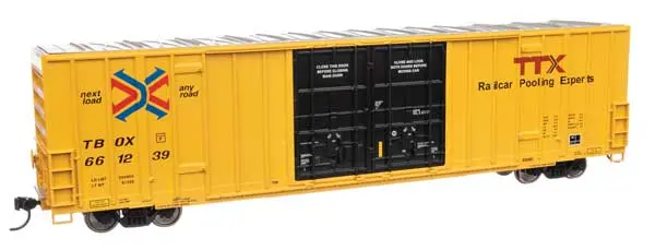 Walthers 60' High Cube Plate F Boxcar - Ttx #661239  (910-3043) 1