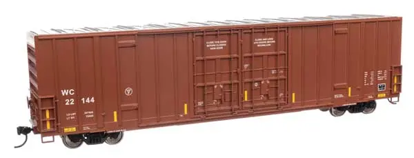 Walthers 60' High Cube Plate F Boxcar - Wisconsin Central #22144  (910-3051) 1