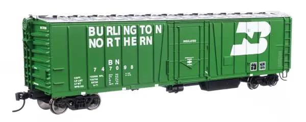 Walthers 50' Aar Mechanical Refrigerator Car -- Burlington Northern #747098  (910-3780) 1