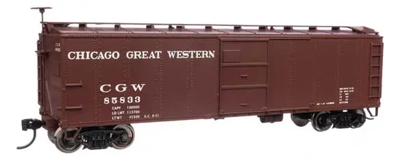 Walthers 40' Early X29 Boxcar - Chicago Great Western #85833  (910-40961) 1
