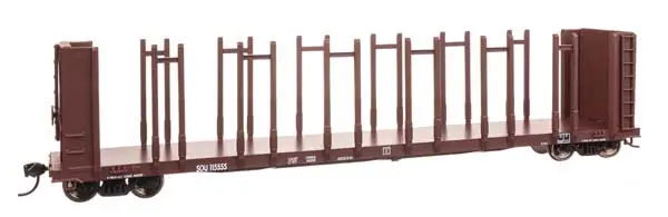 Walthers 63' Pulpwood Flatcar - Ready To Run -- Southern Railway #115555   (910-50810) 1