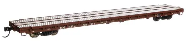 Walthers 60' Pullman-Standard Flatcar - Ready To Run -- Bnsf #584950 (910-5391) 1