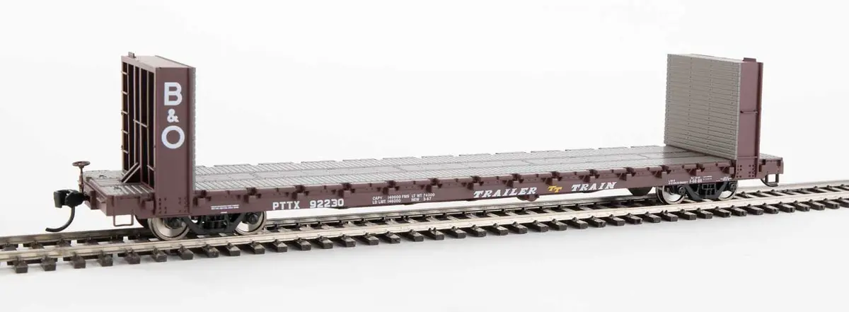 Walthers 60' Pullman-Standard Bulkhead Flatcar (48' Il) - Ready To Run  )(910-5814) 1
