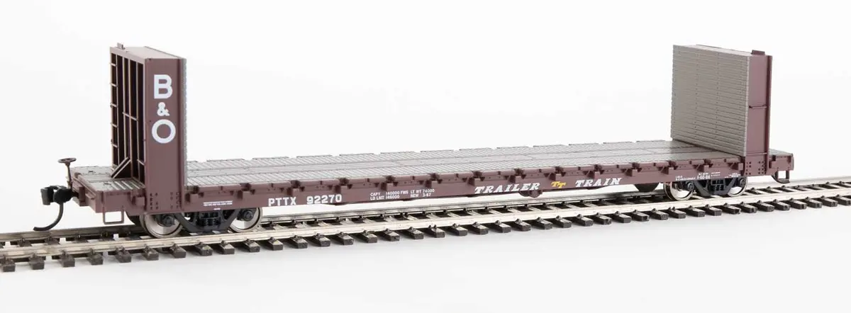 Walthers 60' Pullman-Standard Bulkhead Flatcar (48' Il) - Ready To Run  )(910-5815) 1